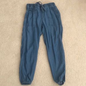 Jean joggers